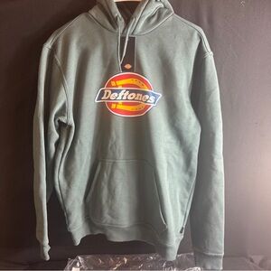 Dickies Green Hoodie with Logo